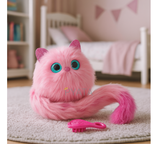 Ігровий набір м'яка інтерактивна іграшка Pom-Poms Pets Pomsies Patches (AHMD)