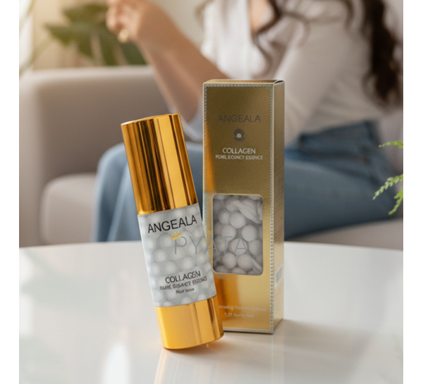 База-основа під макіяж Angeala 35 мл зволожуючий крем з колагеном (AX)