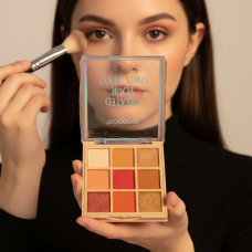 Палітра тіней для повік OWN Style, 9 відтінків (AX) Палітра тіней для повік OWN Style, 9 відтінків (AX)