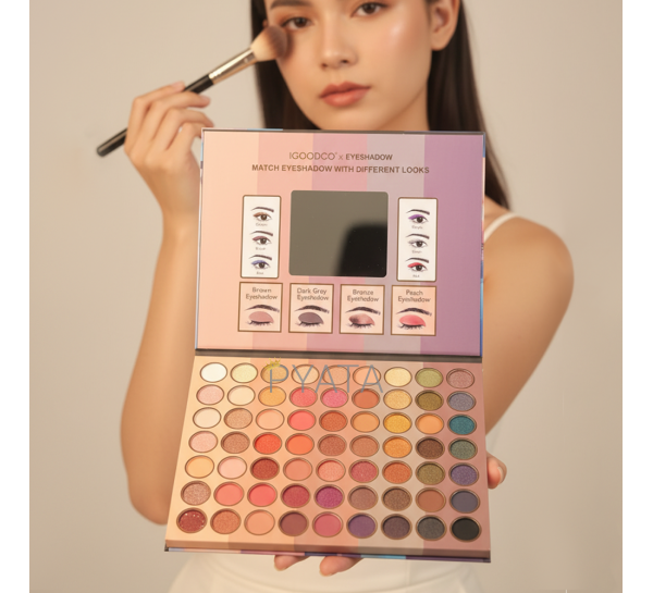 Професійна палетка тіней для повік IGOODCO 63 відтінки (AX)