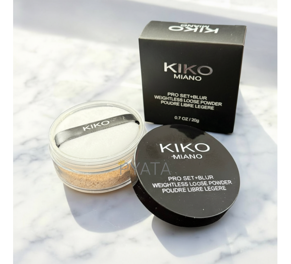 Розсипчаста матова пудра для обличчя Kiko Milano Matte Loose Powder (AX)