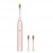 Акумуляторна електрична зубна щітка Sonic IPX7 X-3 500 mAh 1.5W Рожевий