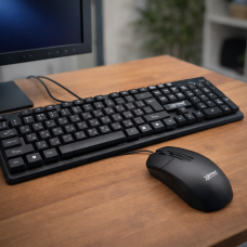 Набір геймерська мембрана клавіатура і мишка XSTRIKE X-1012 Клавіатура + Миша OFFICE USB (206)