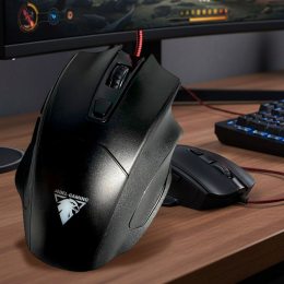 Проводная игровая мышь JEDEL GM691 с подсветкой, USB, 1200–3600 DPI (206)