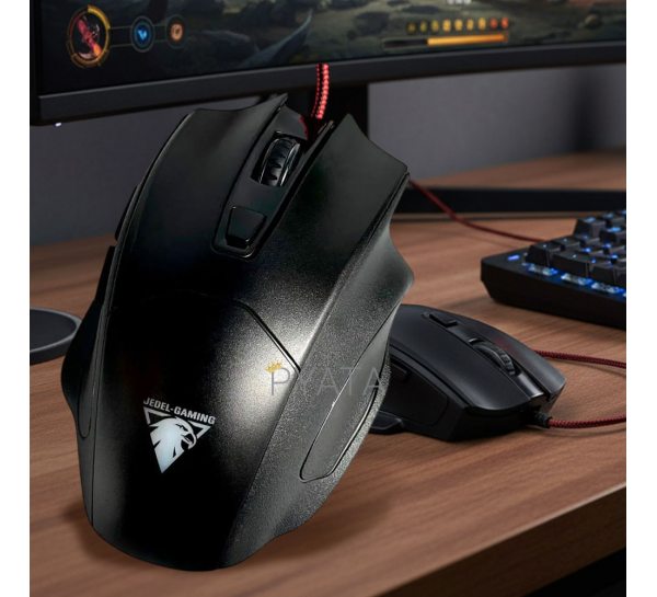 Проводная игровая мышь JEDEL GM691 с подсветкой, USB, 1200–3600 DPI (206)