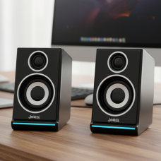Колонки для компьютера черные JEDEL S-578 RGB USB + Jack 3.5 мм (206) Колонки для компьютера черные JEDEL S-578 RGB USB + Jack 3.5 мм (206)