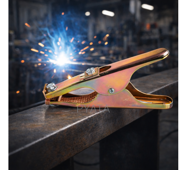 Клема маси 400A латунь, довжина 20 см, артикул P-845 (JS)