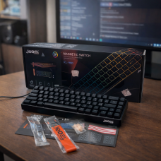 Геймерська бездротова механічна клавіатура з rgb підсвіткою JEDEL KL-166 (206) Геймерська бездротова механічна клавіатура з rgb підсвіткою JEDEL KL-166 (206)