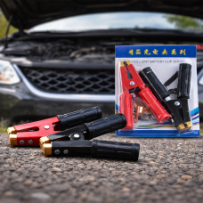 Крокодили для акумулятора (пара) мідь + латунь 500A P-1149 (JS)