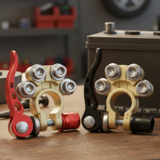 Швидкознімні клеми для акумуляторних батарей (АКБ) мідні Copper P-1778 (JS) Швидкознімні клеми для акумуляторних батарей (АКБ) мідні Copper P-1778 (JS)