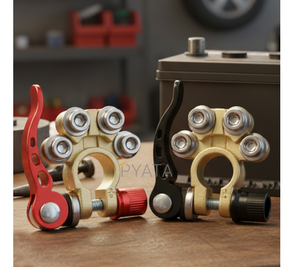 Швидкознімні клеми для акумуляторних батарей (АКБ) мідні Copper P-1778 (JS)