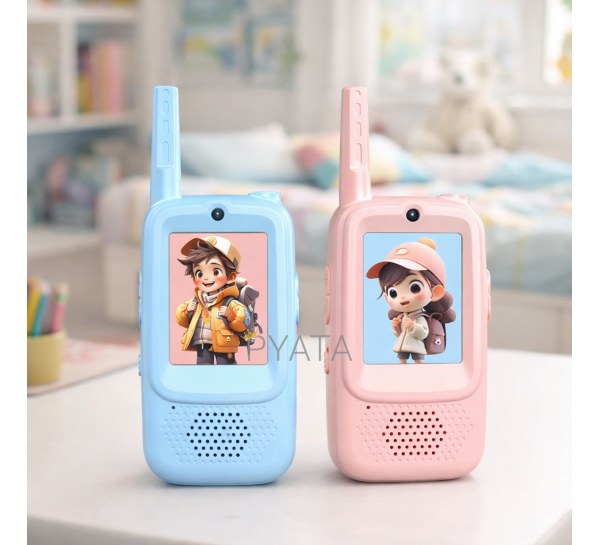 Набор детских видеораций с двусторонней связью дальность связи 300м Walkie talkie (AX)