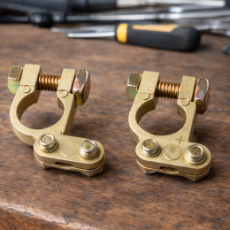 Клема акумуляторна з болтами TERMINAL SET  Р-1942 (JS)