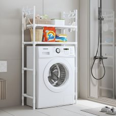 Полка-органайзер универсальная Washing Machine 1018 на 2 полки 146,5×63,5×26 см Белый (AMN)