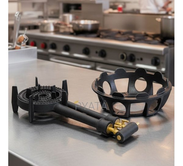 Горелка HANABISHI 5,5 кВт HCI-70 P-1992 равномерное распределение газа и воздуха (JS)