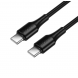 Зарядний кабель HOCO X120 60W  Type-C - Type-C 1 метр (206)