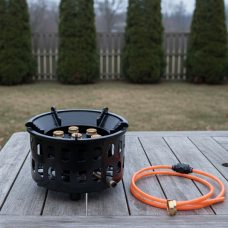 Чугунная настольная газовая горелка 23×14 см P-1816 (JS)