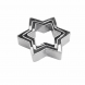 Набор вырубок-форм из нержавеющей стали для печенья и пряников Empire EM-7818 «Звезда» 3шт (204)