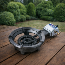 Чавунна настільна газова плита LONE STA 9 кВт з п'єзопідпалом P-1681 (JS)