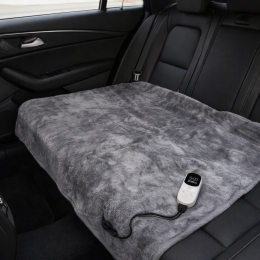 Электропростынь для автомобиля от прикуривателя 160×150 см MA703 Серый (ARSH)