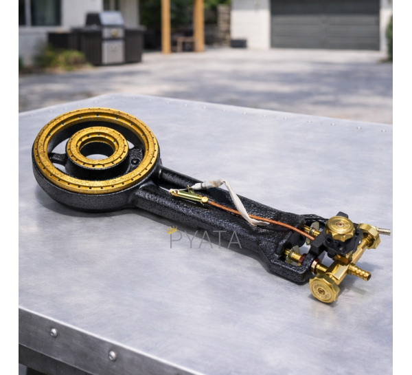 Патрубок пальника ZY11L-01 25 кВт (з пьєзозапалюванням) P-1256 (JS)