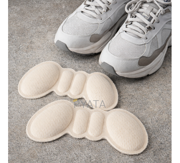 Вкладиші у взуття від натирання п'ят Insole Butterfly 2 шт. Бежевий (AMN)