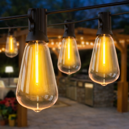 Декоративна світлодіодна гірлянда 10 метрів, 25 LED зі з'єднувачем живлення від мережі 220В. MA718 (ARSH)