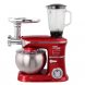 Кухонний комбайн Zepline ZP-072, 6 режимів, 4200 Вт, чаша 7 л + блендер 1,5 л, червоний (238)