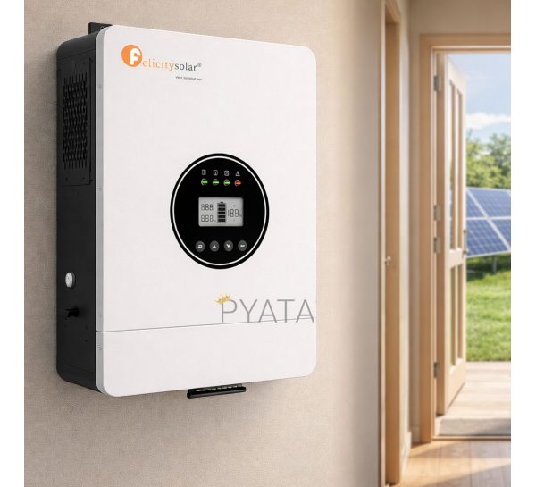 Автономный многофункциональный инвертор Felicity IVEM6048 6kW 48V 137A 12U для систем электропитания (ISML)