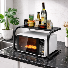 Настільна полиця-стелаж для мікрохвильової печі Kitchenware 53х32х32см (SHAF)