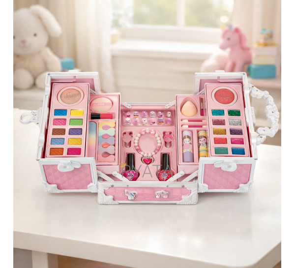 Набор детской косметики в компактном кейсе 22 предмета (509)
