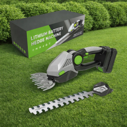 Аккумуляторный садовый кусторез-триммер HEDGE 2в1 HEDGE 2в1 48V с 2 аккумуляторами (YAB)
