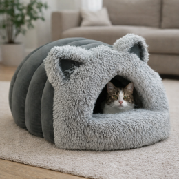 М'який будиночок для тварин MA817 M 50*42*30см Сірий (ARSH)