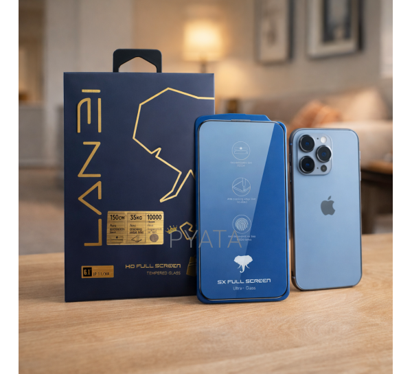 Захисне скло ULTRA+ 5X HD DUST FREE BOX Iphone 13/13 pro (AX)