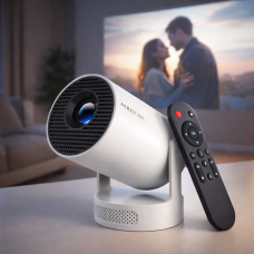 Смарт-проектор для видео с пультом управления HY300 PRO+ ANDROID 14 (180 ANSI-люмен) (206)