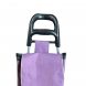 Универсальная хозяйственная сумка для продуктов Laundry 33 л на колесах, Сиреневый (YAB)