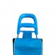 Универсальная хозяйственная сумка для продуктов Laundry 33 л на колесах, Голубой (YAB)