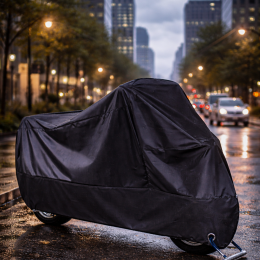Чохол-дощовик для мотоцикла 210T, розмір XXL (205)