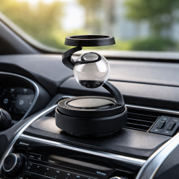 Освежитель воздуха «Кольца со слоем» с левитацией на солнечной батарее OCEAN (205)