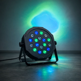 Світлодіодний прожектор від мережі LED MINI FLAT PAR LIGHT 2510 (206)