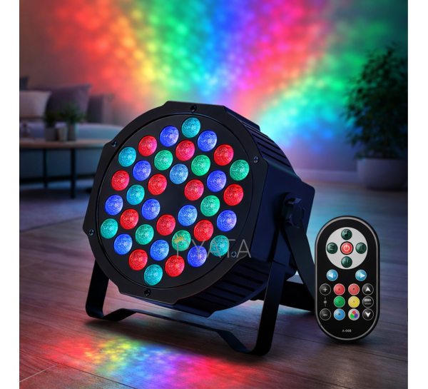 Світлодіодний прожектор від мережі LED MINI FLAT PAR LIGHT 2510 (206)