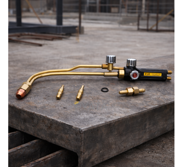 Газокисневий різак  R3P Краматорськ (довжина 48 см) ручного вприскування P-628 (JS)