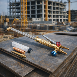 Газорізак, факел для різання оксиацетилена MUREX NM250 970 мм 1896 (JS)