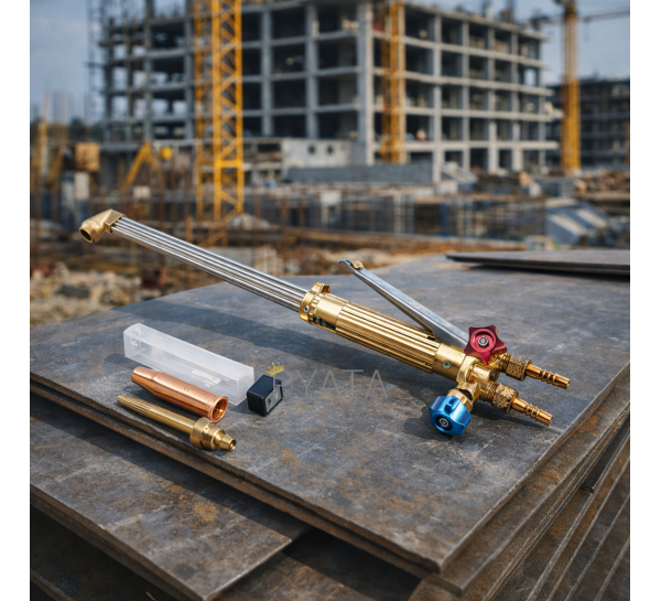 Газорізак, факел для різання оксиацетилена MUREX NM250 970 мм 1896 (JS)