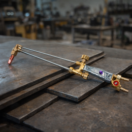 Газорізак, факел для різання оксиацетилена MUREX NM250 970 мм 1896 (JS)