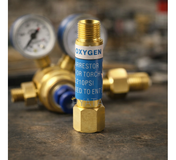 Зворотний клапан для газових редукторів Кисень, модель COC 188 (M16) 644 (JS)