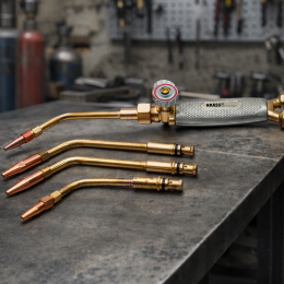 Ацетиленовий пальник KRASS G2A P-944 газового зварювання, пайки та нагрівання металу (JS)