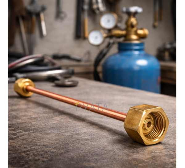 Заправний пристрій, довжина фланця 420 мм, гайки Г-3/4-Г-3/4 Краматорськ 1754 (JS)