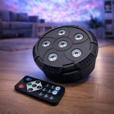 Светодиодный прожектор с пультом управления LED MINI PAR LIGHT 2507 (206)