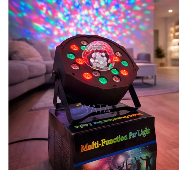 Світлодіодний диско-прожектор MULTI FUNCTION PAR LIGHT 2505 (206)